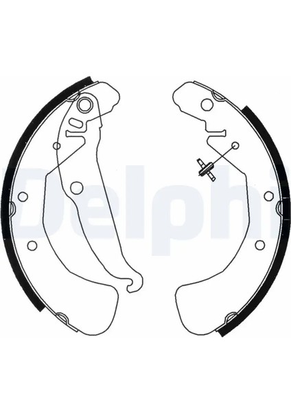 LS1829 Arka Fren Balatasi 1605064 1605920 1605969