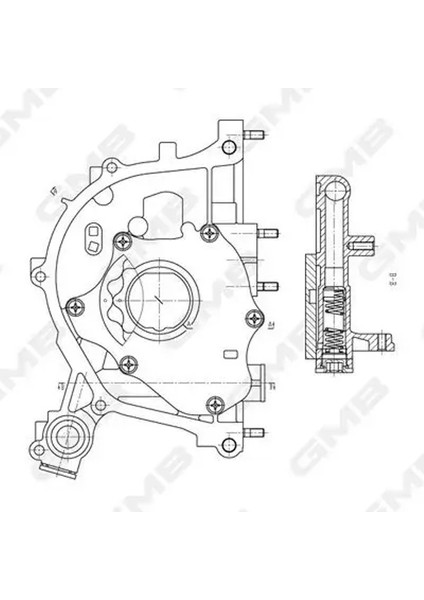 GOAS169A Yag Pompasi 15100P72A01