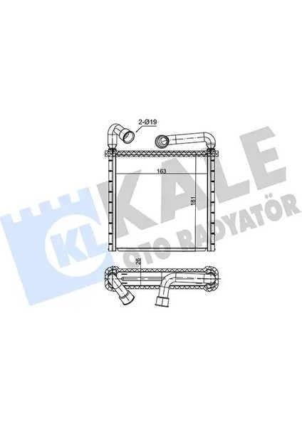 352180 Kalorifer Petegi 5Q0819031A