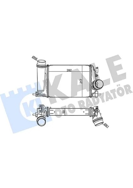 350970 Turbo Radyatoru 144614ED0A 144614EJ0A