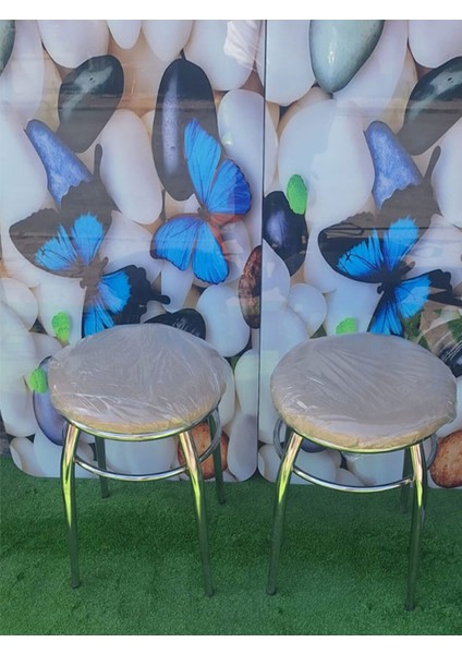 2'li Tabure Krom Ayaklı fiyatları