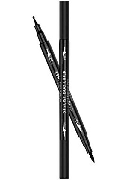 Stylist Duo Liner 2 In 1 Eyeliner Kalemi Siyah Renkli Kolay Uygulama fiyatları