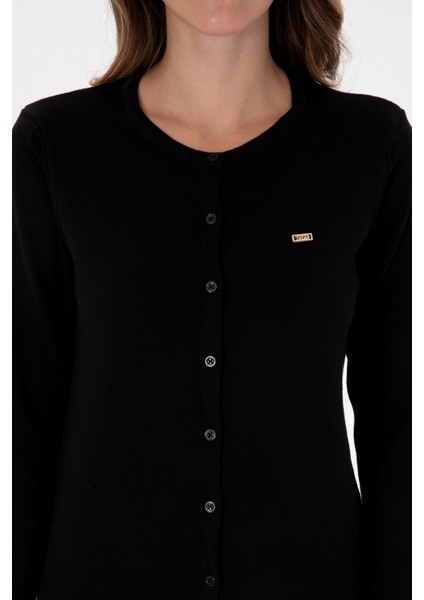 Kadın Siyah Hırka (Triko) 50307719-VR046