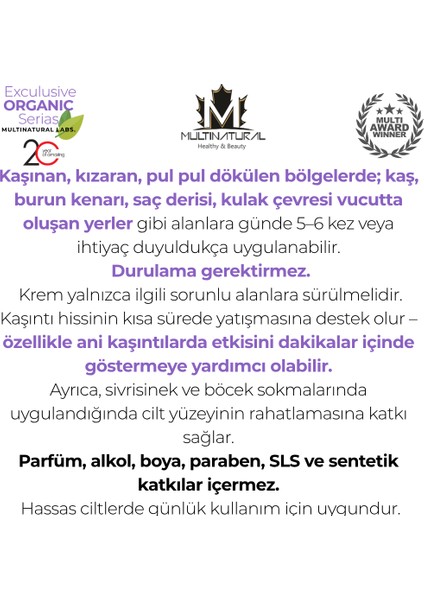 Dermatit Kepeklenen ve Hasas Ciltler İçin Sede-kat eğzama kremi 100mL