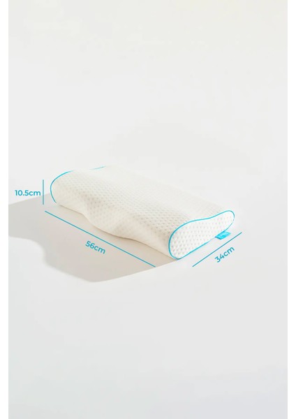 Visco Boyun Destekli Ortopedik Visko Yastık 56*34*10,5 cm