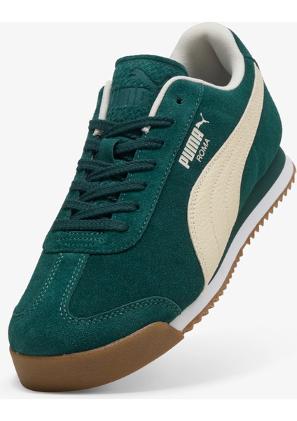 Roma Suede Unisex Yeşil Spor Ayakkabı.10 indirimleri