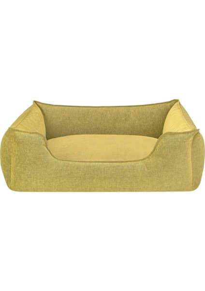 Techmrt Pet Comfort Alpha Mirandus Sarı Köpek Yatağı L 85X105CM