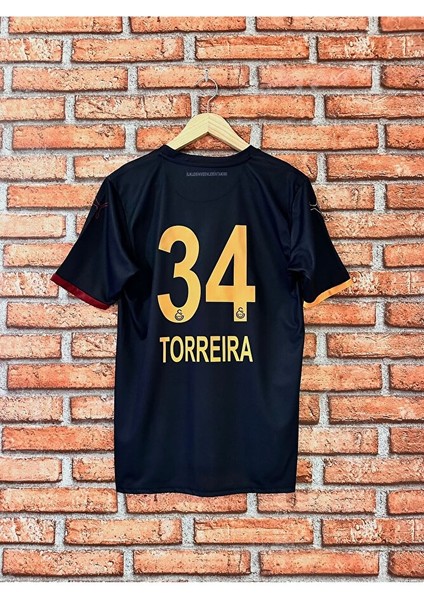 Gâlatâsarâ.y 2024-25 Yeni Sezon Lucas Torreira Özel Siyah Forması