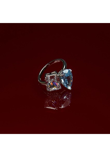 319 Ice Cut Gümüş Yüzük modelleri