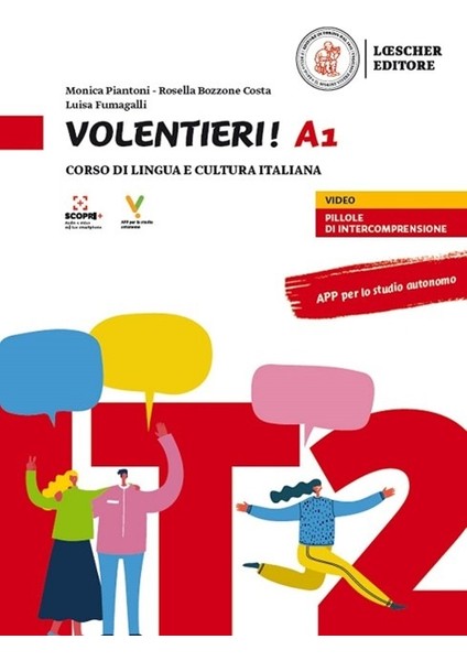 Volentieri! A1 Libro - Corso Di Lingua E Cultura İtaliana