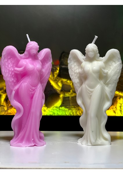 Anımus Eva Doğal Soya Ylang Ylang Kokulu Heykel Melek Mum indirimleri