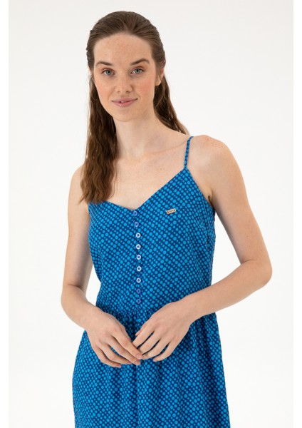 Kadın Lacivert Elbise (Dokuma) 50306641-VR033 fiyatları