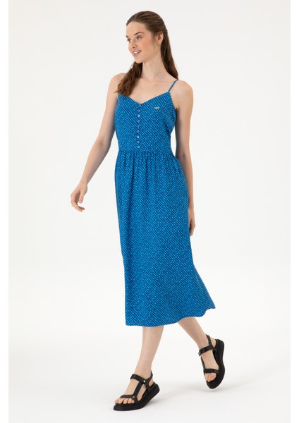 Kadın Lacivert Elbise (Dokuma) 50306641-VR033 modelleri