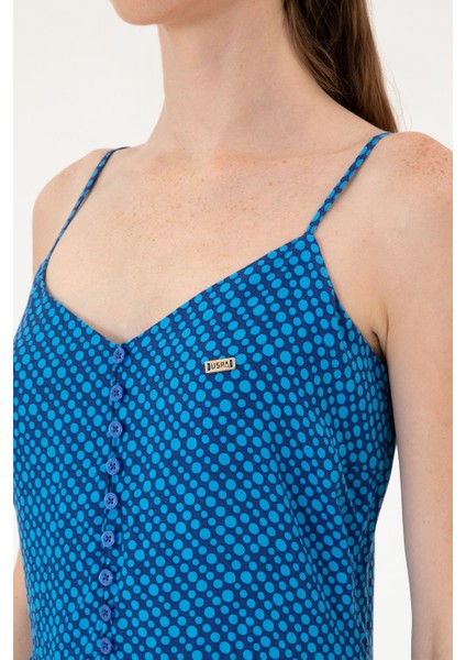 Kadın Lacivert Elbise (Dokuma) 50306641-VR033