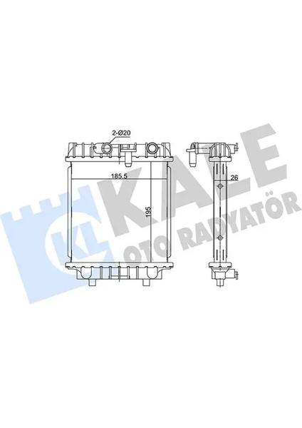 363175 Motor Radyatoru 5Q0121253J