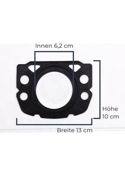 | Karcher Uyumlu Wd Serisi Toz Torbası (5'li Paket) Kfı 357 Wd2 Plus, Wd3 Modele Uyumlu modelleri