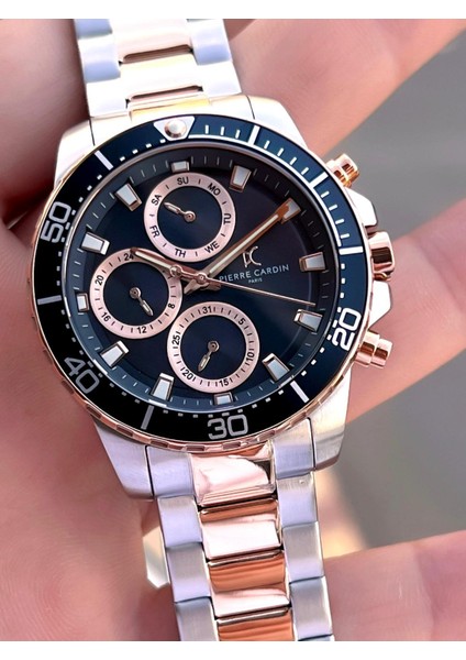 Italyan Tasarım Bileklik Hediyeli Çelik Kasa ve Kordon 3 Atm Erkek Kol Saati E0102.RG fırsatları