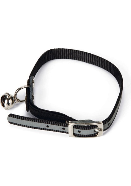 Techmrt Beeztees Reflektör Kedi Boyun Tasması 31CM Siyah