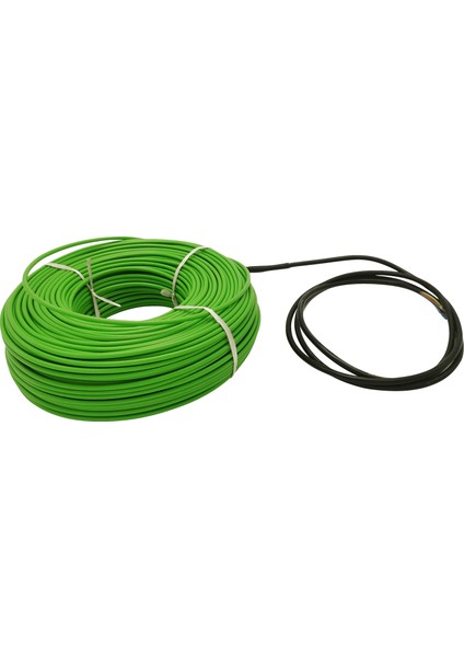 Yerden Isıtma Kablosu Merallı SH10-100 10W/M 100 M Yeşil