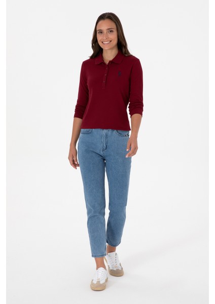 Kadın Bordo Sweatshirt 50307755-VR014 fırsatları