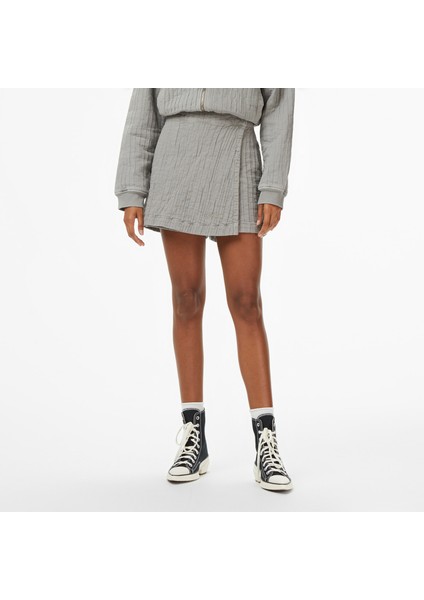 Unıted4 Kadın Gri Etek.grı modelleri