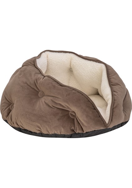 Techmrt Pet Comfort Paris Perla Kedi ve Köpek Yatağı Kahverengi 60CM fiyatları