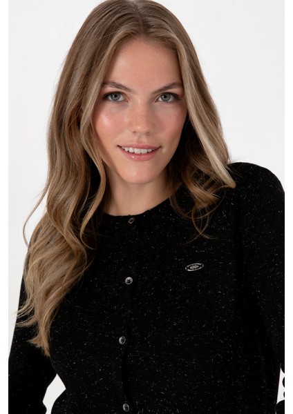 Kadın Siyah Hırka (Triko) 50310009-VR046 fiyatları