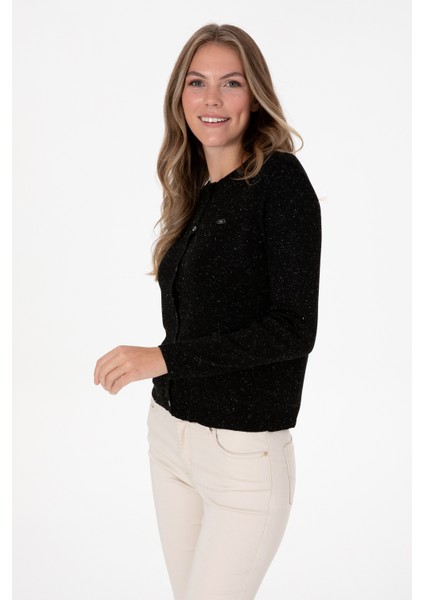 Kadın Siyah Hırka (Triko) 50310009-VR046 modelleri