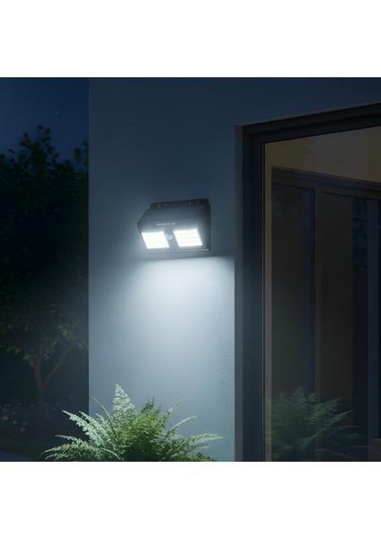 Solar LED Duvar Lambası 30W – 160 Lümen – Sensörlü modelleri