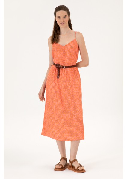 Kadın Fuşya Elbise (Dokuma) 50306641-VR023 modelleri