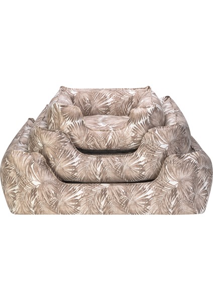 Techmrt Pet Comfort Alpha Merta Açık Kahverengi-Beyaz Köpek Yatağı L 85X105CM fırsatları
