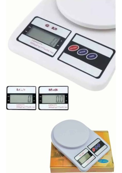 Techmrt Dijital Hassas 10 kg Mutfak Terazisi Tartısı LCD Ekran Mutfak Tartısı indirimleri