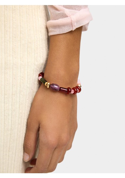 Taş Efektli Çok Renkli Elastik Bileklik fiyatları