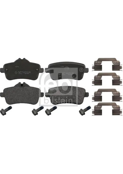 16990 Arka Fren Balatasi A0004206704 A0004208104 A0064203320