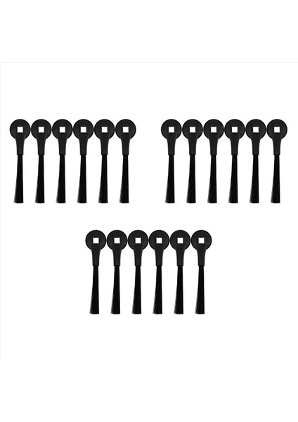 18 Paket Yan Fırçalar Köpekbalığı Iq Robot R101AE RV1001AE RV1000 Vakumları Süpürme Robot Aksesuarları ile Uyumlu (Yurt Dışından)