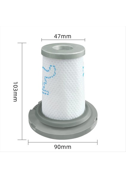 Rowenta X-Force Flex Için 8 60 X-Pert 6 60 Kablosuz Vakum Süpürge Yıkanabilir Filtresi ZR009006 Yedek Yedek Parça B (Yurt Dışından) modelleri