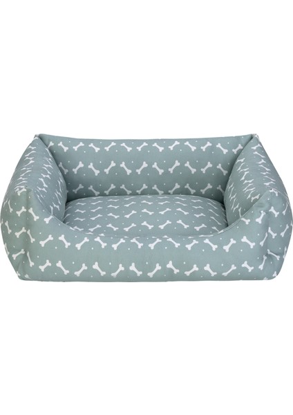 Techmrt Pet Comfort Uniform Bone Mint-Beyaz Kedi ve Köpek Yatağı S 50X60CM