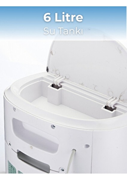 FL2218R Portatif Hava Soğutucu 10000 BTU İyonizerli 65 Watt Beyaz Renk fırsatları