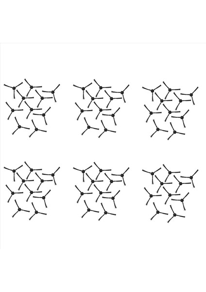Ilıfe V3 V5 V5 A4 A4 A4 A4S Robot Vakum Süpürge Için 60 Pack Yedek Yan Fırça (Yurt Dışından)