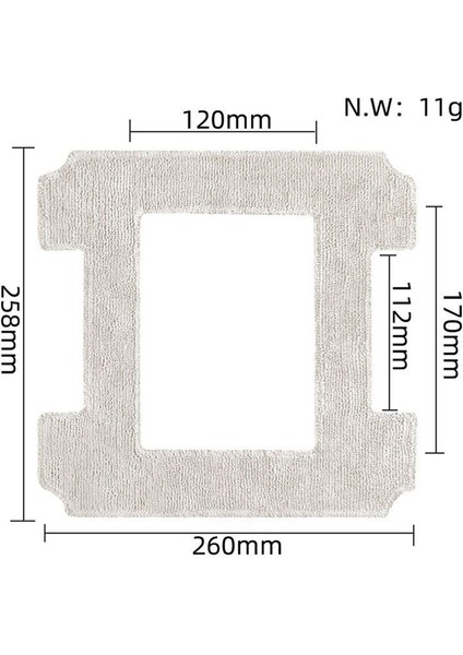 Ecovacs Pencere Temizleme Robotu W1 Mop Aksesuarları W1PRO Rag Dekontaminasyon Temizlik Bezi 20 Parça (Yurt Dışından) fiyatları