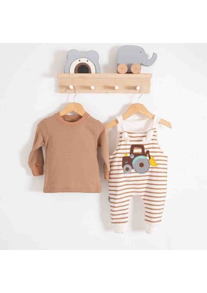 Trektör Desenli 2'li Takım