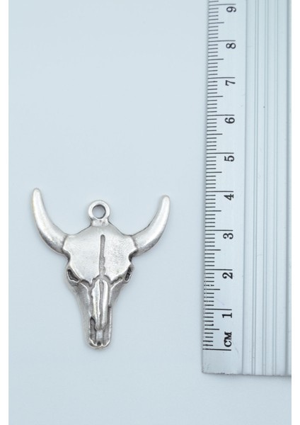 2'li Buffalo Boğa Çubuk Bar Gümüş Kaplama Kolye Seti modelleri