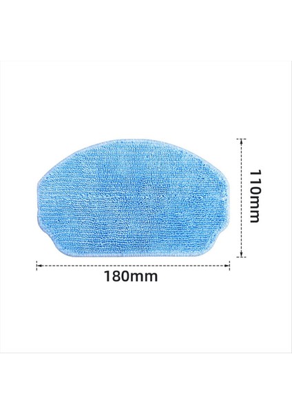 Mamnv Için 12PCS BR150 BR151 Zcwa BR150 BR151 Aksesuarlar Paspas Bezi Yedek Yedek Parçalar (Yurt Dışından) indirimleri