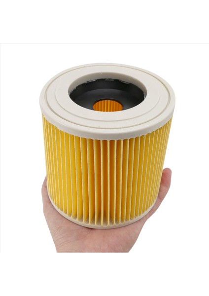 5x En Kaliteli Hava Tozu Filtreleri Karcher Vakum Süpüratörler Için Torbalar Parçalar Kartuş Kartuş Hepa Filtresi WD2250 Wd3 200 Mv2 Mv3 (Yurt Dışından) fırsatları