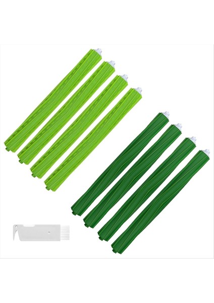 Irobot Roomba S9 (9150) S9+ S9 Plus (9550) S Serisi Vakum Süpürge Çok Yüzeyli Kauçuk Fırçalar (Yurt Dışından)