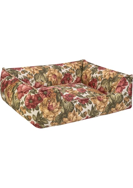 Techmrt Pet Comfort Alpha Merta Gül Desenli Köpek Yatağı L 85X105CM fiyatları