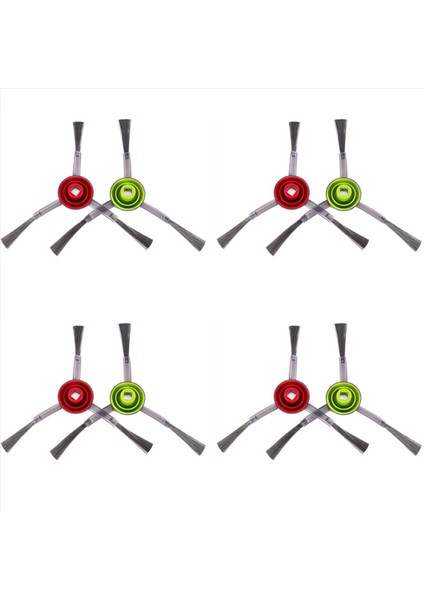 4x Ecovacs Deebot Ozmo T8 T8 Aıvı T9 Aıvı N8 Pro Robot Vakum Süpürge Parçaları Yan Fırça Aksesuarları (Yurt Dışından)