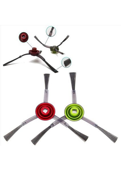 4x Ecovacs Deebot Ozmo T8 T8 Aıvı T9 Aıvı N8 Pro Robot Vakum Süpürge Parçaları Yan Fırça Aksesuarları (Yurt Dışından) fırsatları