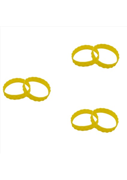 6pcs Robot Elektrikli Süpürge Xiaomi Mijia Için Irobot Süpüren Robot Aksesuarları Sarı (Yurt Dışından)