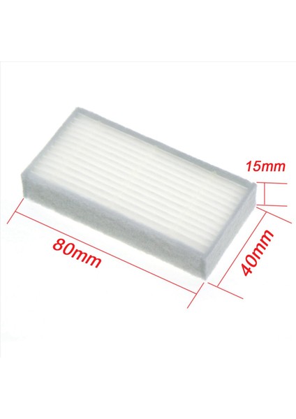 2x Ilıfe Süpplama Robot Aksesuarları V3S V3S V5 V5S Pro Yan Fırça Hepa Filtre Ekranı (Yurt Dışından) fiyatları